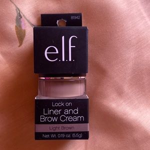Elf Lock-on Liner and Brow Cream Light Brown